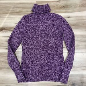 Guide Series by Gander Mountain Purple Knit Turtleneck Women’s Small